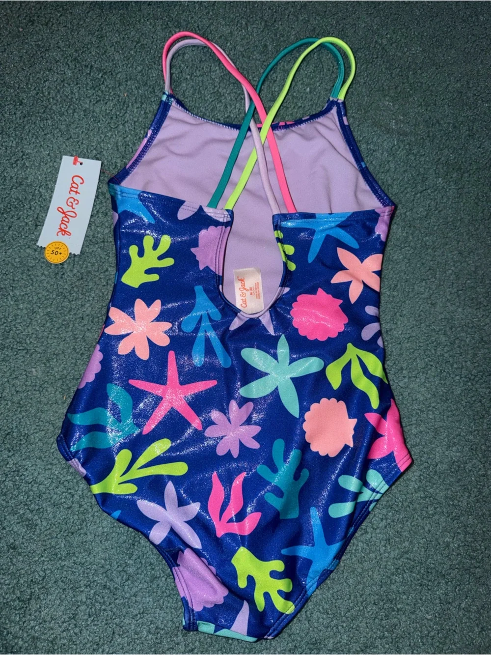 Cat & Jack Girls One-Piece Swimsuit!